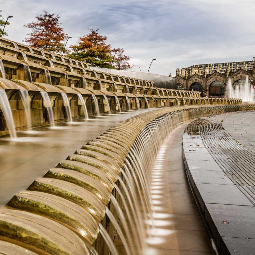 Standing Beside Employees